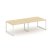 Стол переговорный SN-6O.SPRG-043.3 (2760х1180х750) (Тиквуд Светлый/Металл Антрацит)