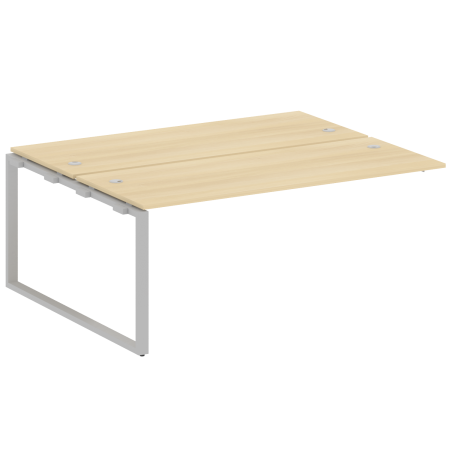 Проходной наборный элемент рабочей станции Metal System Style БО.ПРС-СП-2.5 1800x1475x750 (Акация/Серый металл)