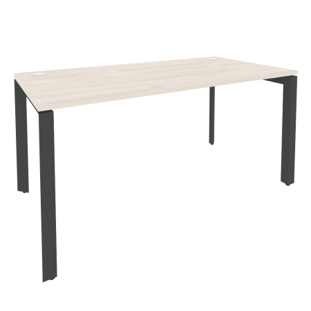 Стол рабочий на П-образном м/к Onix O.MP-SP-4.8 1580x800x750 (Денвер Светлый/Черный металл)