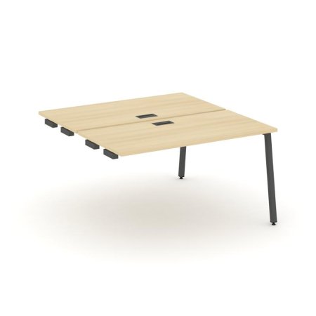 Стол-приставка к опорным элементам SN-4A.DPRS-004 (1580х1232х750) (Акация Лорка/Металл Антрацит)