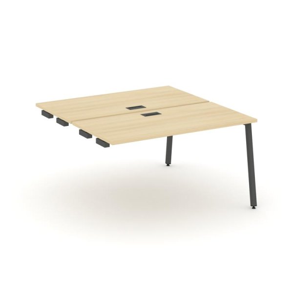 Стол-приставка к опорным элементам SN-4A.DPRS-004 (1580х1232х750) (Акация Лорка/Металл Антрацит)