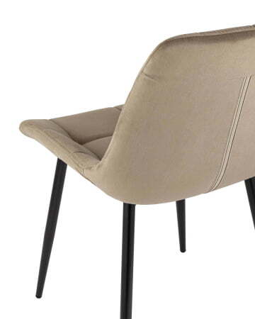 Стул Флекс велюр капучино (Стул Флекс коричневый)