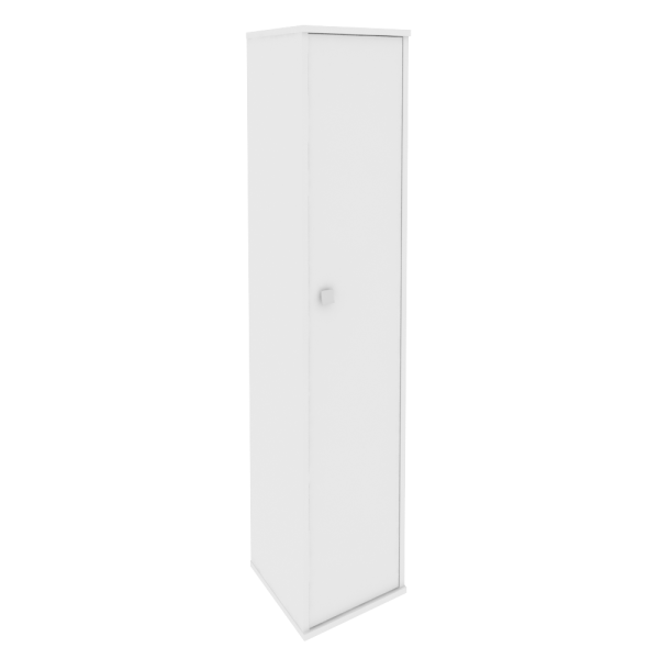 Шкаф высокий узкий, правый Style Л.СУ-1.9Пр 412x410x1980 (Белый)