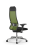 Кресло для руководителя Метта SynchroSit 10 B1-111D - X2+UMF(X1) /Ub00/Wh00/D02P(M23.B22.G18.W03) (Зеленый | Черный)