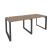 Рабочая станция на О-образном м/к Onix O.MO-RS-2.1.8 1960x800x750 (Тиквуд Темный/Белый Металл)