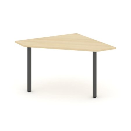 Угловой элемент переговорного стола SN-5.UPRG-031 (1180х1180х750) (Акация Лорка/Металл Антрацит)