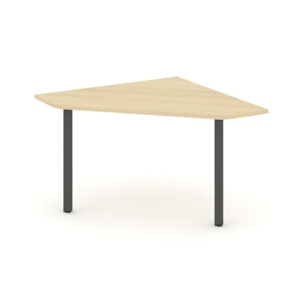 Угловой элемент переговорного стола SN-5.UPRG-031 (1180х1180х750) (Акация Лорка/Металл Антрацит)
