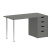 Стол письменный VR.SP-3-138.4 1380x720x750 (Серый)