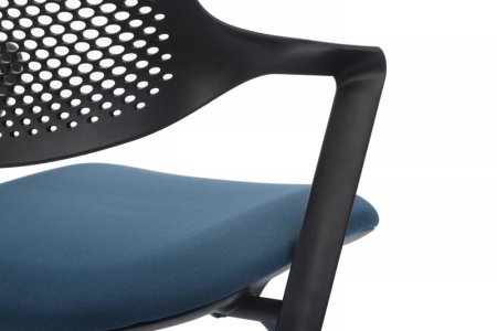 Кресло Dream-F D2202-2 Черный/Синий (Черный/Синий)