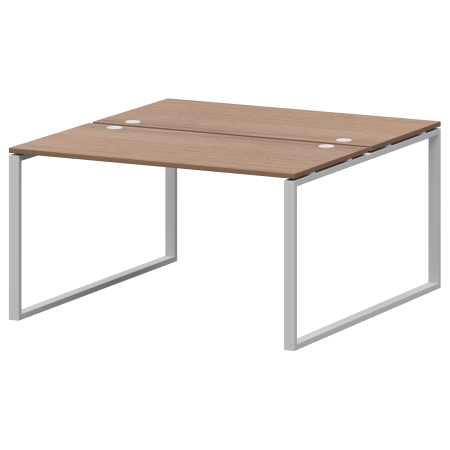 Бенч двойной на 2 рабочих места Арго-М АМБ.О-005.60 1800x1236x760 (Орех/Белый)