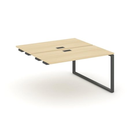 Стол-приставка к опорным элементам SN-6O.DPRS-014 (1580х1432х750) (Акация Лорка/Металл Антрацит)