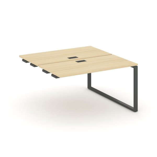 Стол-приставка к опорным элементам SN-6O.DPRS-004 (1580х1232х750) (Акация Лорка/Металл Антрацит)