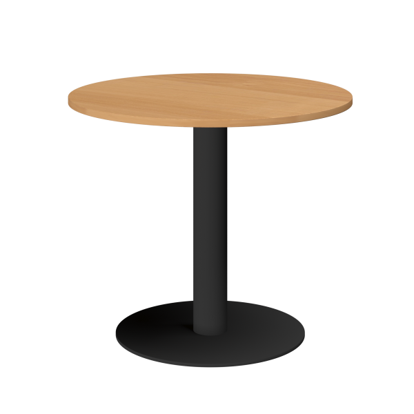 Стол круглый Арго-М АМП-Д90 900x900x760 (Ольха/Антрацит)