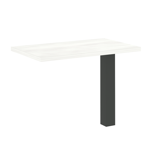 Брифинг-приставка с опорой LT.BR-3 (Снежная Патина/Антрацит металл)