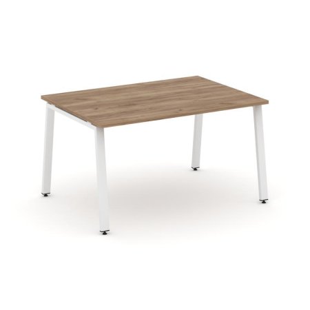 Стол переговорный SN-6A.SPRG-003.3 (1380х980х750) (Дуб Табак/Металл Белый)