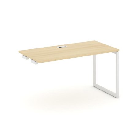 Стол-приставка к опорным элементам SN-4O.OPRS-014 (1580х700х750) (Акация Лорка/Металл Белый)