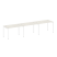 Рабочая станция на 3 раб. места Metal System Style БП.СМ-3.2 3600x720x750 (Дуб Наварра/Серый металл)
