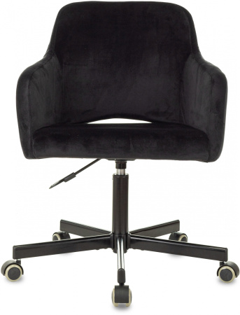 Кресло CH-380M черный Italia Black крестов. металл (Черный)