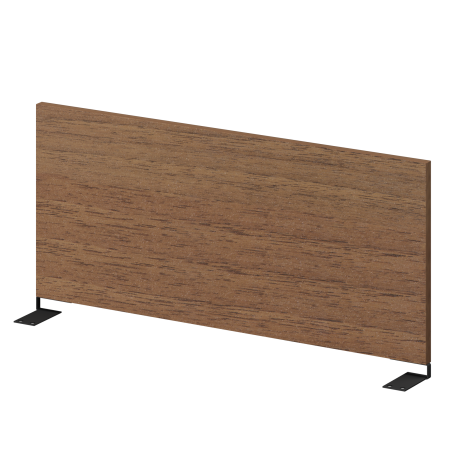 Экран боковой Арго-М АМ-73Б.Ф 730x18x320 (Орех/Антрацит)