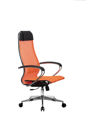 Кресло для руководителя Метта МЕТТА-12(MPRU)/подл.131/осн.004 (Оранжевый)