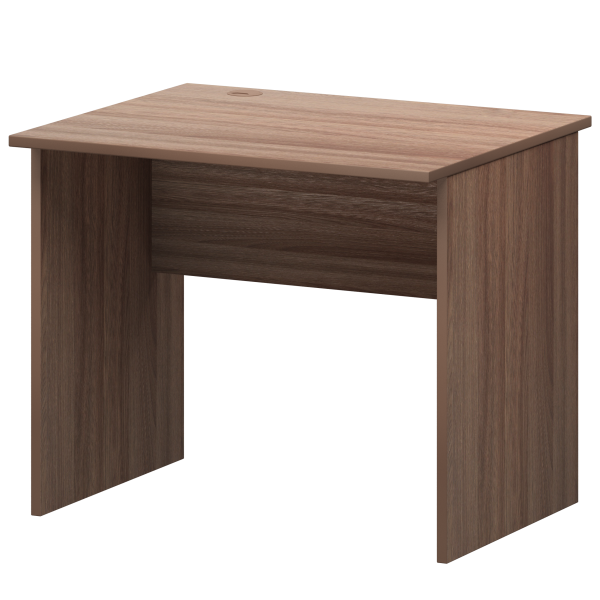 Стол с кабель каналом слева Арго А-001.К.ЛВ 900x730x760 (Темный шимо)