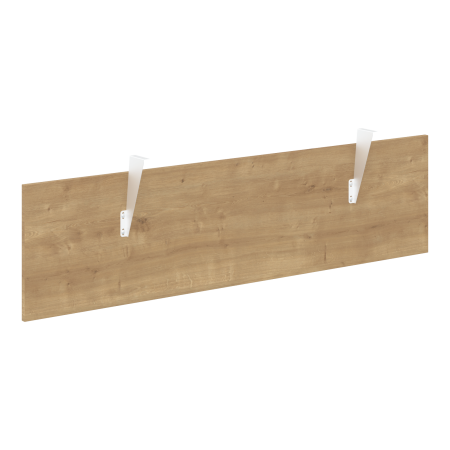 Фронтальная панель Forta FDST 1540 1580x404x18 (Дуб Гамильтон/Белый премиум)