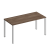 Стол письменный на металлокаркасе КФ Комфорт КФ К.1133 1600x750x750 (Дуб шамони темныйСерый)