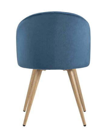Стул Лион велюр голубой (Стул Лион NEW голубой)