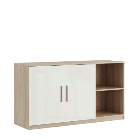 Креденция с секцией, глянец AST33941521 (Вяз/белый)