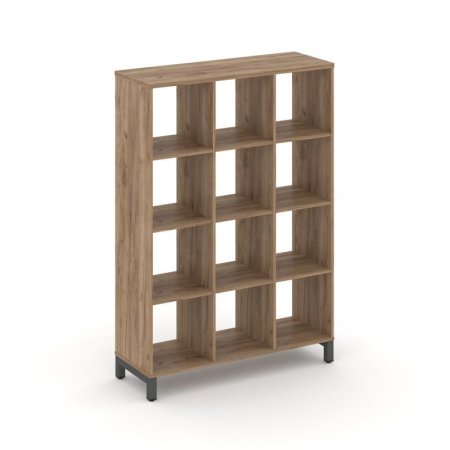 Каркас стеллажа 4 яруса SN.KS-430 (1121х400х1615) (Дуб Табак/Металл Антрацит)