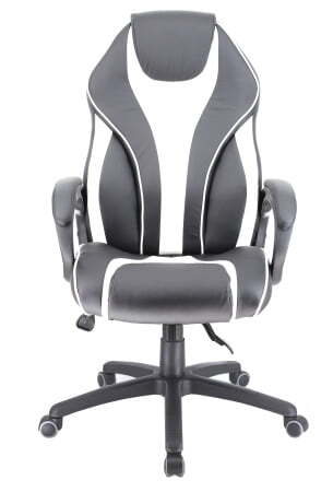 Кресло игровое Wing TM Экокожа Белый (Everprof Wing TM Экокожа Белый)