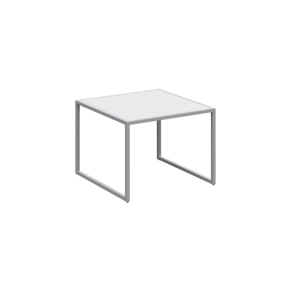 Столик малый NLT.SM (Снежная Патина/Металл Серый)