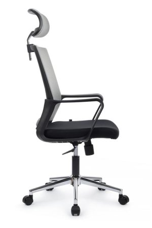 Кресло Mint RCH M1029HBE Серый/Черный (Серый/Черный)