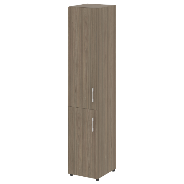 Шкаф высокий узкий нужен топ левый LT.SU 1.3 L 400x450x1990 (Вяз Благородный)