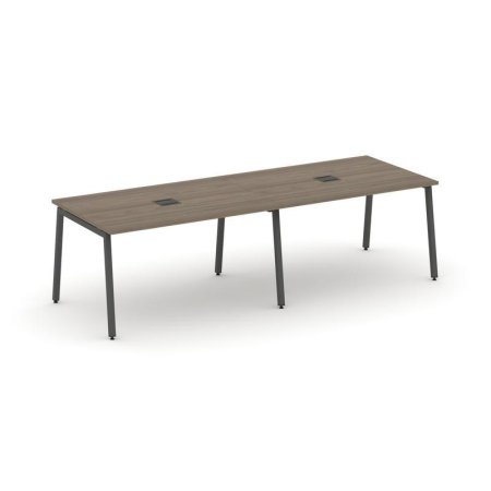 Стол переговорный SN-4A.SPRG-011 (1960х980х750) (Вяз Благородный/Металл Антрацит)