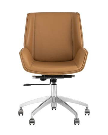Кресло офисное TopChairs Crown NEW (Crown коричневый)