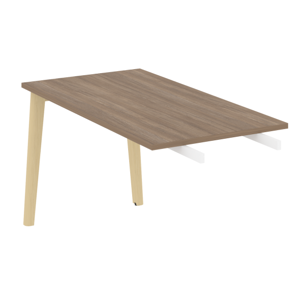 Брифинг-приставка на деревянных опорах Onix Wood Direct OW.BR-13 1180x720x750 (Дуб Аризона/Дуб Светлый)