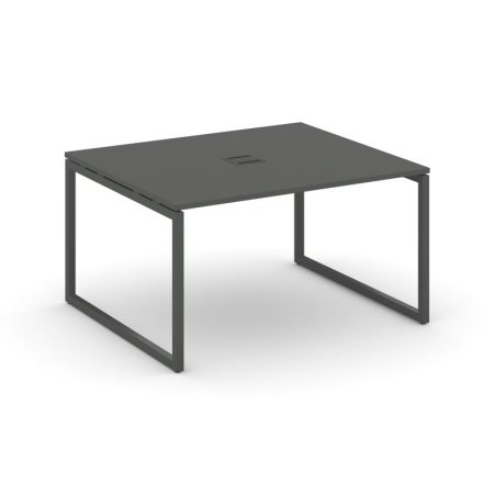 Стол переговорный SN-4O.SPRG-034 (1580х1180х750) (Антрацит/Металл Антрацит)