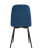 Стул Easy велюр синий (Стул Easy синий)