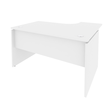 Стол эргономичный левый Onix O.SA-3L 1380x1180x750 (Белый Бриллиант)