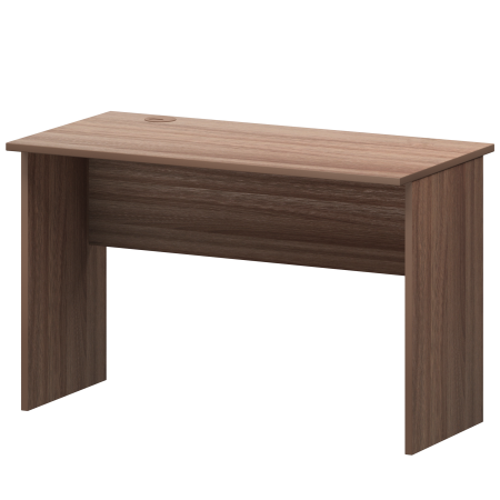 Стол с кабель каналом слева Арго А-002.60.К.ЛВ 1200x600x760 (Темный шимо)