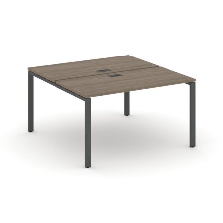 Рабочая станция 2-х сторонняя SN-6P.DRS-001 (980х1232х750) (Вяз Благородный/Металл Антрацит)