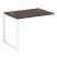 Проходной наборный элемент рабочей станции Metal System Style БО.ПРС-СП-1.1 1000x720x750 (Дуб Наварра/Серый металл)