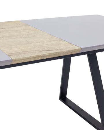 Стол обеденный Детройт раскладной 160-200*90 серый (Стол обеденный Детройт серый)