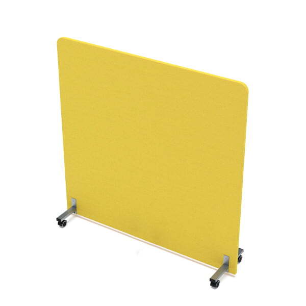Акустическая мобильная перегородка SOFTOffice 011.МП.1414 1400x377x1400 (Lemon)