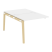 Наборный элемент рабочей станции на деревянных опорах Onix Wood OW.2.NRS-1.8 980x1635x750 (Тиквуд Светлый/Дуб Темный)