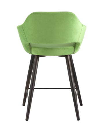 Стул полубарный Саймон велюр травяной (Стул полубарный Саймон травяной)