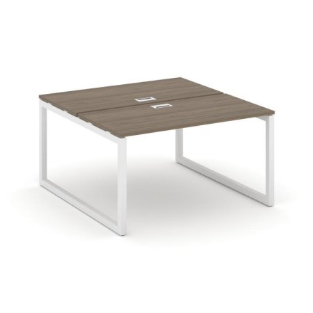 Рабочая станция 2-х сторонняя SN-5O.DRS-021 (980х1632х750) (Вяз Благородный/Металл Белый)