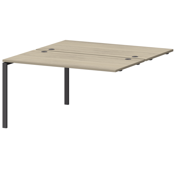 Модуль двойной универсальный на металлокаркасе Смарт СМС2-П-10К.149Э.Пр25 1000x1496x750 (Кронберг/Антрацит)