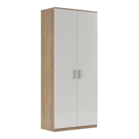 Гардероб Asti AST339513 900x450x2056 (Вяз/белый)